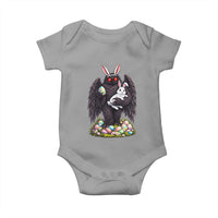 Funny Mothman Bunny Ears Baby Onesie Point Pleasant Cryptid Lover Gift