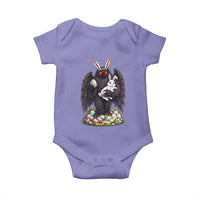 Funny Mothman Bunny Ears Baby Onesie Point Pleasant Cryptid Lover Gift