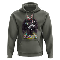 Funny Mothman Bunny Ears Hoodie Point Pleasant Cryptid Lover Gift