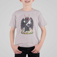 Funny Mothman Bunny Ears T Shirt For Kid Point Pleasant Cryptid Lover Gift
