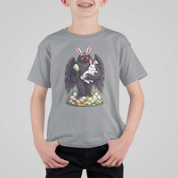 Funny Mothman Bunny Ears T Shirt For Kid Point Pleasant Cryptid Lover Gift