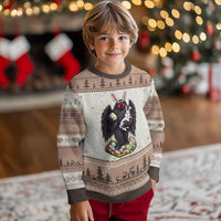 Funny Mothman Bunny Ears Ugly Christmas Sweater Point Pleasant Cryptid Lover Gift