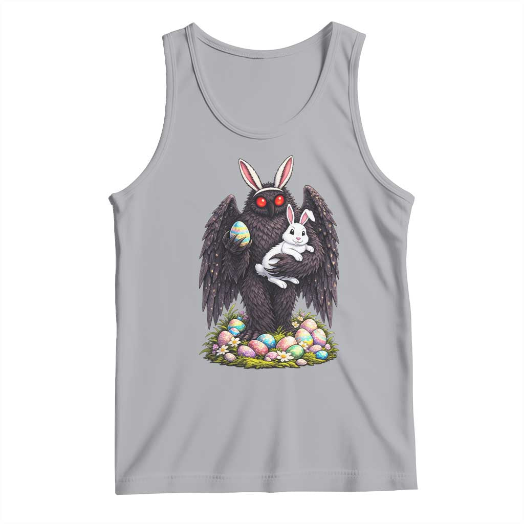 Funny Mothman Bunny Ears Tank Top Point Pleasant Cryptid Lover Gift