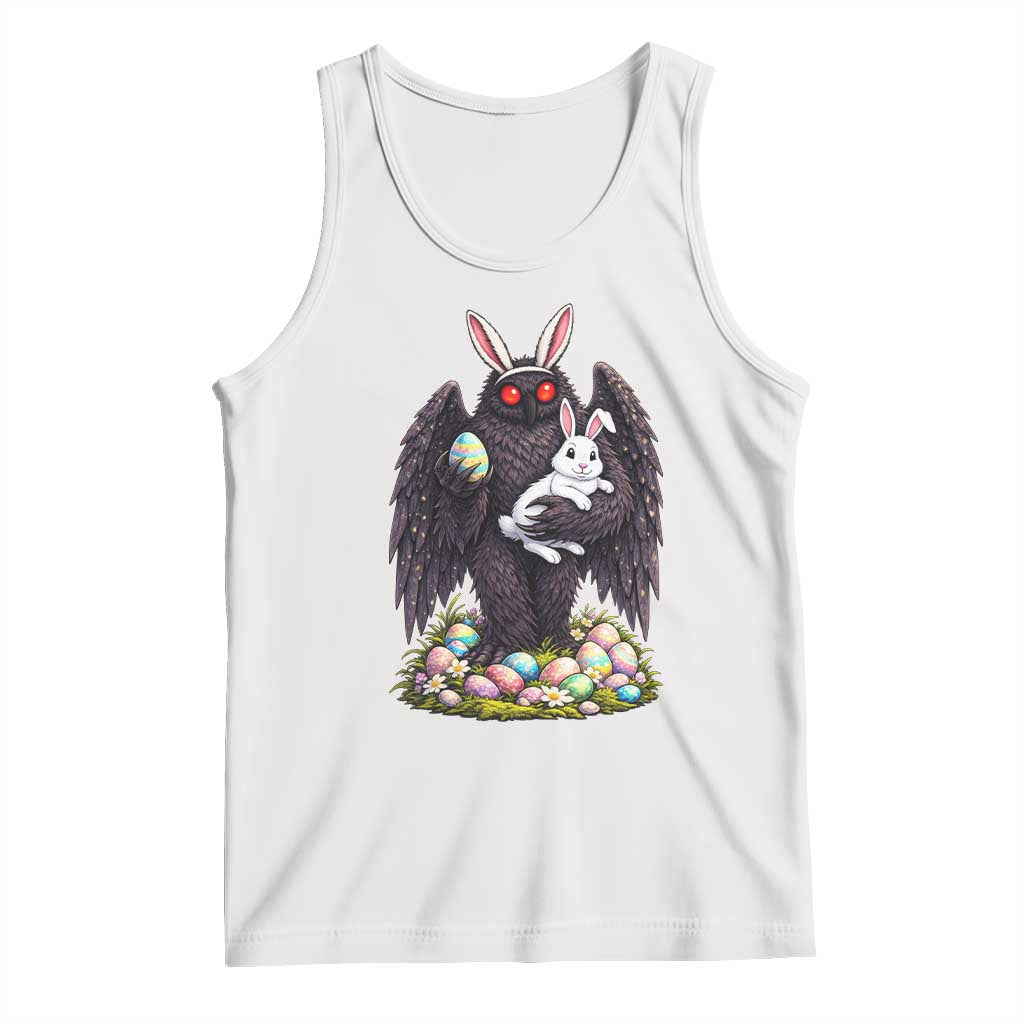 Funny Mothman Bunny Ears Tank Top Point Pleasant Cryptid Lover Gift