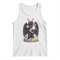 Funny Mothman Bunny Ears Tank Top Point Pleasant Cryptid Lover Gift