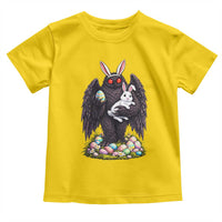 Funny Mothman Bunny Ears Toddler T Shirt Point Pleasant Cryptid Lover Gift