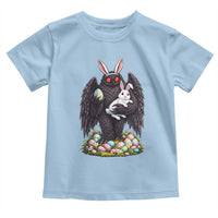 Funny Mothman Bunny Ears Toddler T Shirt Point Pleasant Cryptid Lover Gift