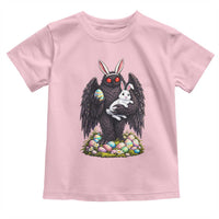 Funny Mothman Bunny Ears Toddler T Shirt Point Pleasant Cryptid Lover Gift