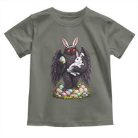 Funny Mothman Bunny Ears Toddler T Shirt Point Pleasant Cryptid Lover Gift