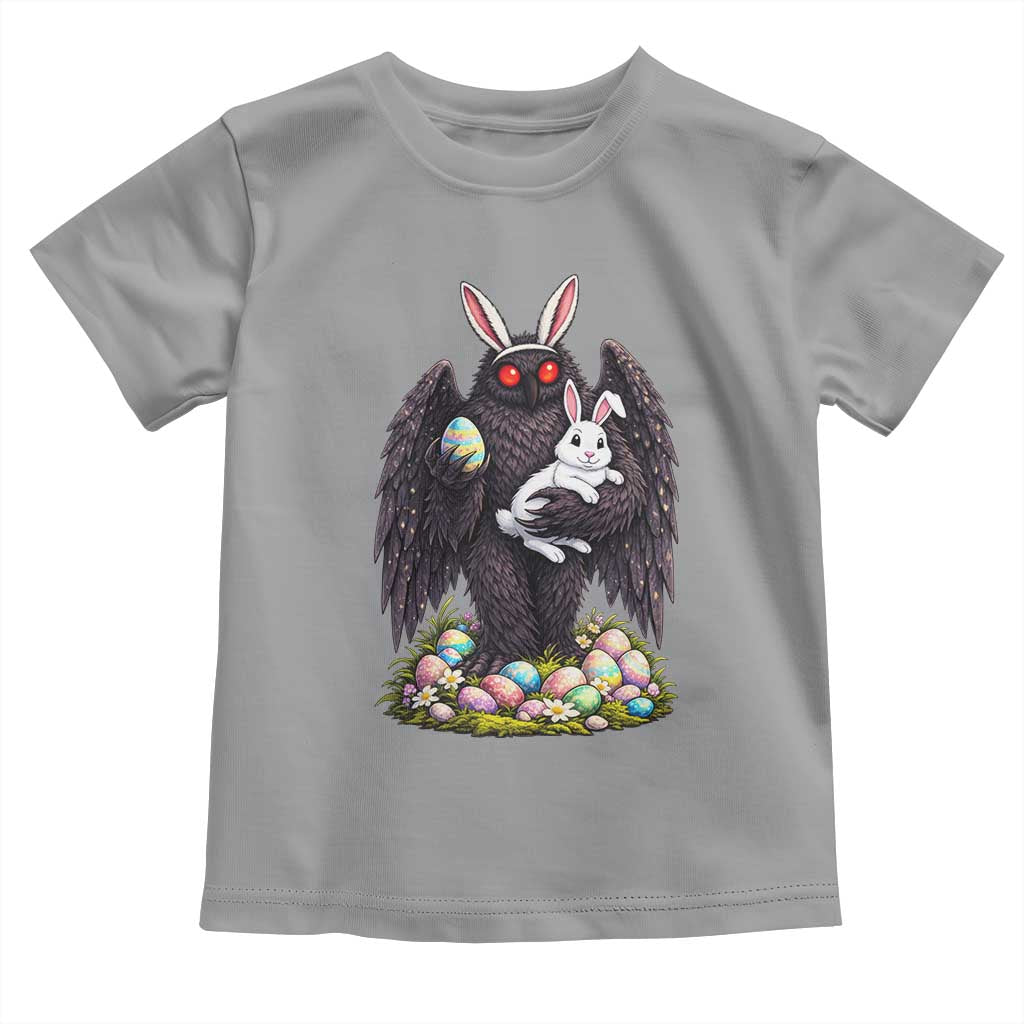 Funny Mothman Bunny Ears Toddler T Shirt Point Pleasant Cryptid Lover Gift