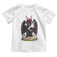 Funny Mothman Bunny Ears Toddler T Shirt Point Pleasant Cryptid Lover Gift