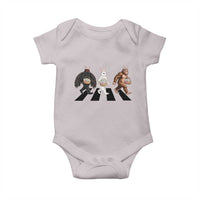 Funny Easter Bunny Bigfoot Mothman Baby Onesie Cryptid Lover Gift