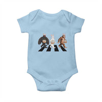 Funny Easter Bunny Bigfoot Mothman Baby Onesie Cryptid Lover Gift