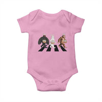 Funny Easter Bunny Bigfoot Mothman Baby Onesie Cryptid Lover Gift