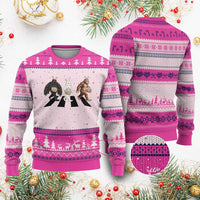 Funny Easter Bunny Bigfoot Mothman Ugly Christmas Sweater Cryptid Lover Gift