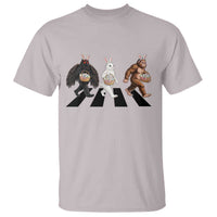 Funny Easter Bunny Bigfoot Mothman T Shirt Cryptid Lover Gift