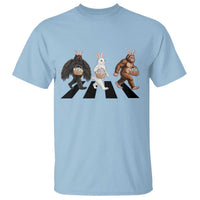 Funny Easter Bunny Bigfoot Mothman T Shirt Cryptid Lover Gift