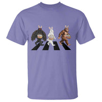 Funny Easter Bunny Bigfoot Mothman T Shirt Cryptid Lover Gift