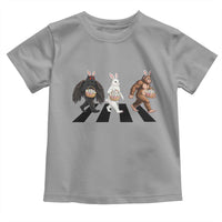 Funny Easter Bunny Bigfoot Mothman Toddler T Shirt Cryptid Lover Gift