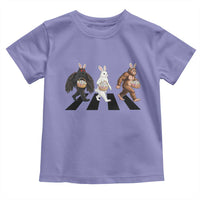 Funny Easter Bunny Bigfoot Mothman Toddler T Shirt Cryptid Lover Gift