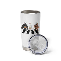 Funny Easter Bunny Bigfoot Mothman Tumbler Cup Cryptid Lover Gift