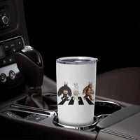 Funny Easter Bunny Bigfoot Mothman Tumbler Cup Cryptid Lover Gift