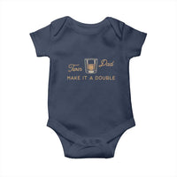 Make It A Double Twin Dad Baby Onesie Expecting Fathers Day Gift