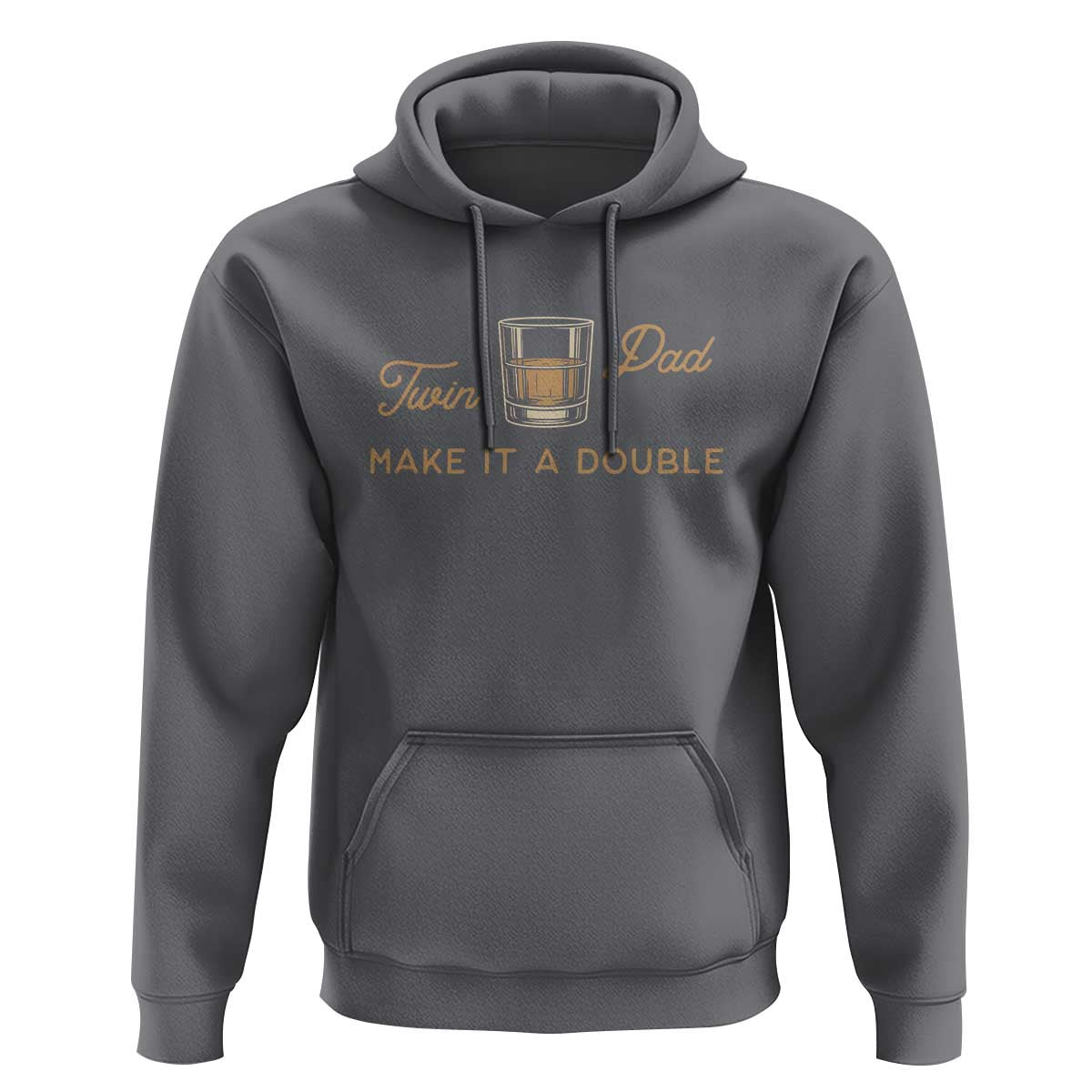 Make It A Double Twin Dad Hoodie Expecting Fathers Day Gift
