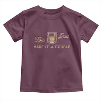 Make It A Double Twin Dad Toddler T Shirt Expecting Fathers Day Gift