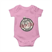 Funny Skeleton Twin Dad Make It A Double Baby Onesie Expecting Fathers Day Gift