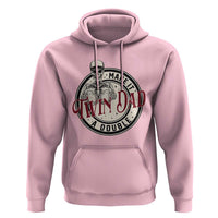Funny Skeleton Twin Dad Make It A Double Hoodie Expecting Fathers Day Gift