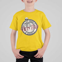 Funny Skeleton Twin Dad Make It A Double T Shirt For Kid Expecting Fathers Day Gift
