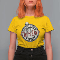 Funny Skeleton Twin Dad Make It A Double T Shirt For Women Expecting Fathers Day Gift