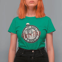 Funny Skeleton Twin Dad Make It A Double T Shirt For Women Expecting Fathers Day Gift