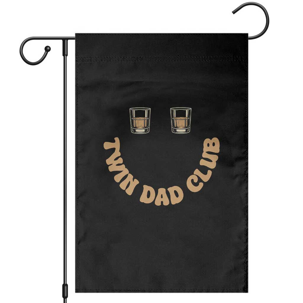Twin Dad Club Garden Flag Funny Father Of Twins Fathers Day Gift
