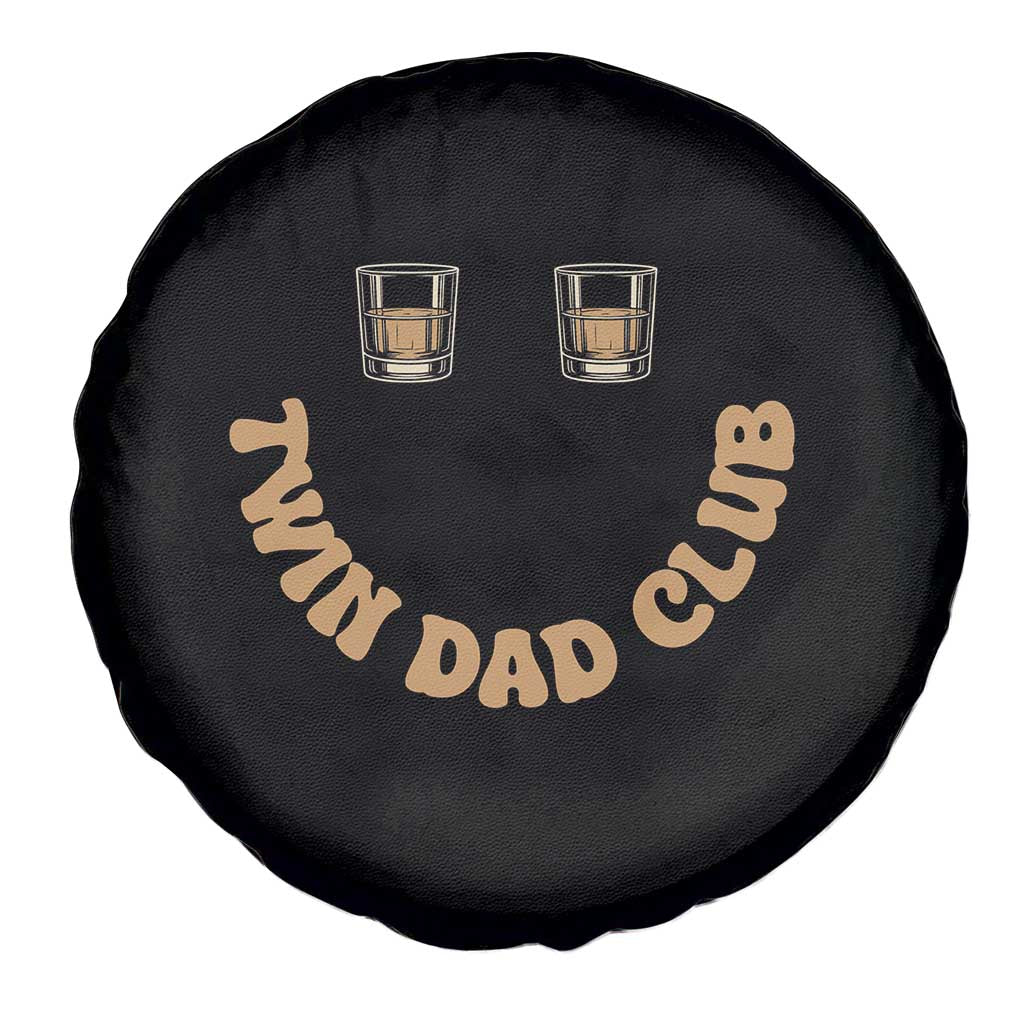Twin Dad Club Spare Tire Cover Funny Father Of Twins Fathers Day Gift