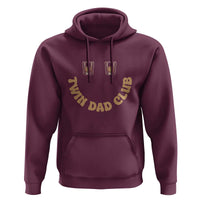 Twin Dad Club Hoodie Funny Father Of Twins Fathers Day Gift