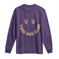Twin Dad Club Long Sleeve Shirt Funny Father Of Twins Fathers Day Gift