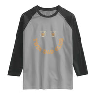 Twin Dad Club Raglan Shirt Funny Father Of Twins Fathers Day Gift