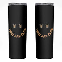 Twin Dad Club Skinny Tumbler Funny Father Of Twins Fathers Day Gift
