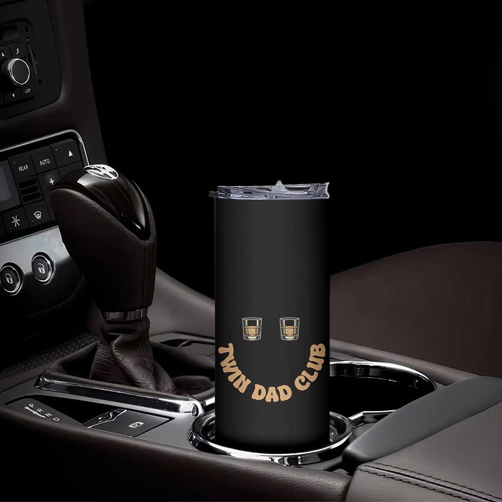 Twin Dad Club Skinny Tumbler Funny Father Of Twins Fathers Day Gift
