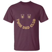 Twin Dad Club T Shirt Funny Father Of Twins Fathers Day Gift