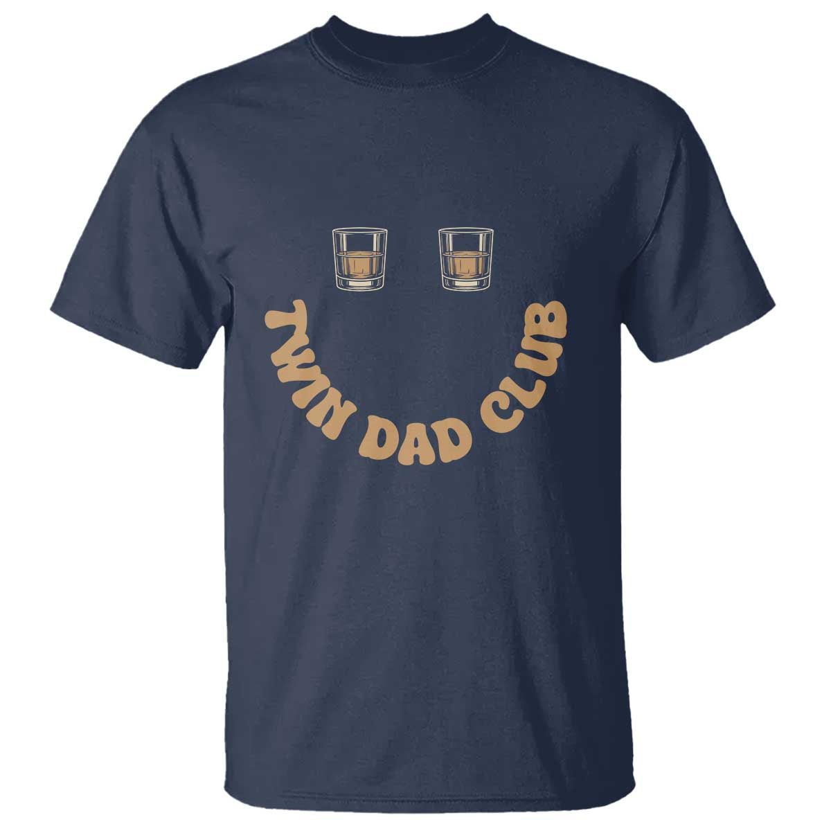 Twin Dad Club T Shirt Funny Father Of Twins Fathers Day Gift