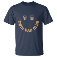 Twin Dad Club T Shirt Funny Father Of Twins Fathers Day Gift