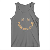 Twin Dad Club Tank Top Funny Father Of Twins Fathers Day Gift