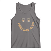 Twin Dad Club Tank Top Funny Father Of Twins Fathers Day Gift