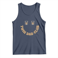Twin Dad Club Tank Top Funny Father Of Twins Fathers Day Gift