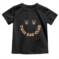 Twin Dad Club Toddler T Shirt Funny Father Of Twins Fathers Day Gift
