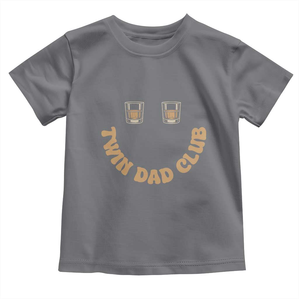 Twin Dad Club Toddler T Shirt Funny Father Of Twins Fathers Day Gift