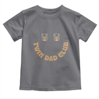 Twin Dad Club Toddler T Shirt Funny Father Of Twins Fathers Day Gift